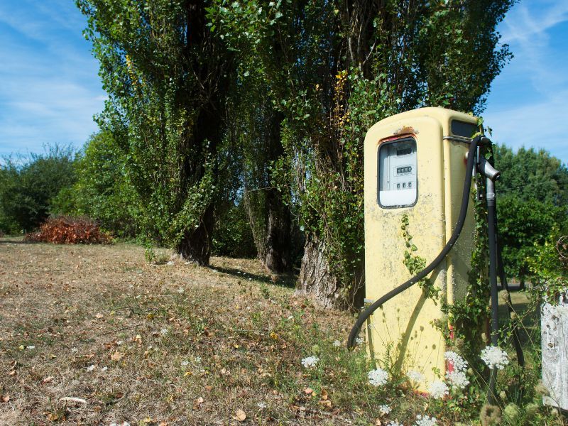 Un museo dedicato alle pompe di benzina